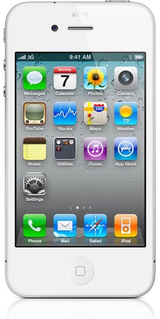 Смартфон APPLE iPhone 4 8GB White - Минусинск