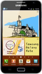 Смартфон Samsung Galaxy Note GT-N7000 Blue - Минусинск